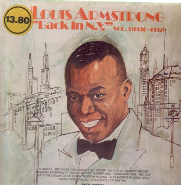 Vinil LP Louis Armstrong &ndash; Back In N.Y. Vol.3 (1936-1937) (VG+)