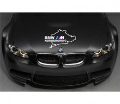 Sticker capota auto model BMW M foto