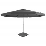 Umbrela de exterior cu baza portabila, antracit GartenMobel Dekor, vidaXL