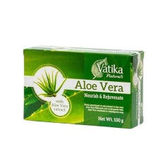 Vatika Naturals Nourish and Rejuvenate Aloe Vera Soap (Sapun Natural cu Aloe