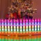 Gard decorativ interconectabil, 3m, 160LED, multicolor, 220V