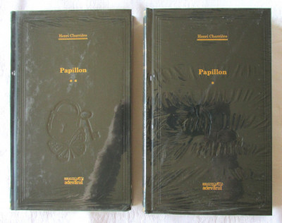 &amp;quot;PAPILLON&amp;quot;, Vol. I+II, Henri Charriere, 2008. Biblioteca ADEVARUL foto