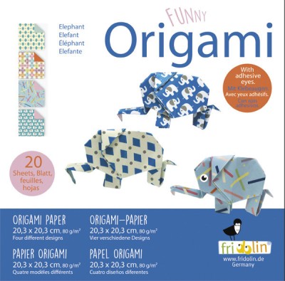 Origami elefanti, Fridolin foto