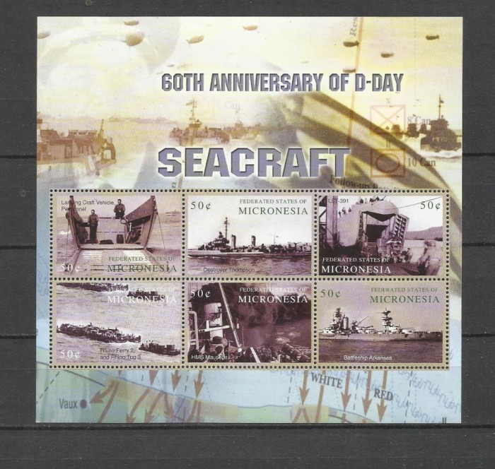 MICRONESIA 2004 MILITAR AL II-LEA RAZBOI MONDIAL SEACRAFT