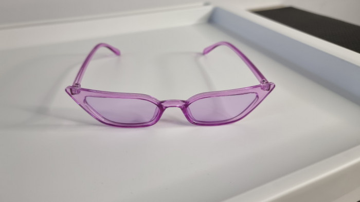 Ochelari de soare Cat Eye Retro - Rama violet Lentile violet