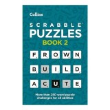 Carte Scrabble Puzzles - 250 Jocuri Cuvinte, Teste Putere Cuvinte, Lista Oficiala Scrabble, Pentru Familie, Mattel