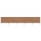 vidaXL Paravan anti-v&acirc;nt cu 5 panouri, gri taupe, 600 x 160 cm textil 47169