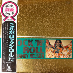 Vinil "Japan Press" Sandy Nelson ‎– This Is Rock 'N' Roll (VG+)