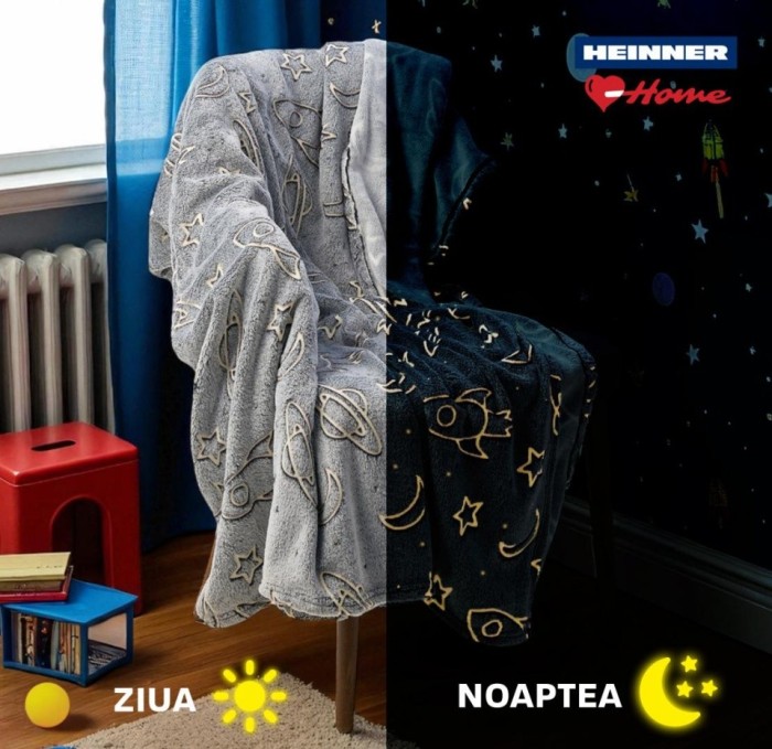 &quot;Patura model fosforescent,Space,200x220