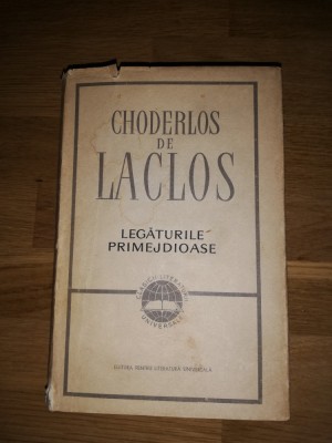 Legaturiel primejdioase - Choderlos de Laclos foto