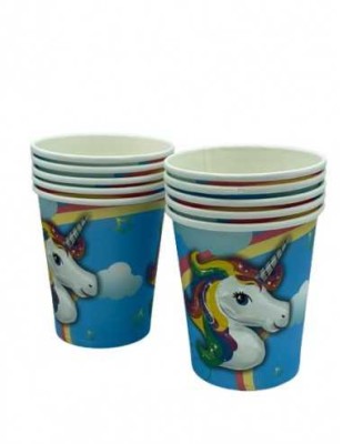 Set 10 pahare UNICORN 200 ml foto