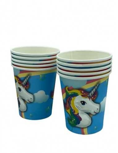 Set 10 pahare UNICORN 200 ml