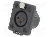 Conector, Neutrik, NC3FDX-TOP