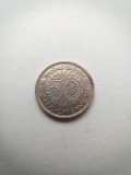 Moneda 50 Reichspfennig A. XF++. Germania