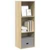 VidaXL Bibliotecă, stejar sonoma, 40x30x114 cm, lemn prelucrat 857869