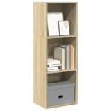 VidaXL Bibliotecă, stejar sonoma, 40x30x114 cm, lemn prelucrat 857869