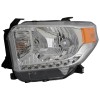 Far TOYOTA TUNDRA, 05.2013-2016, partea stanga, fara day running lumini; Type= USA; HB2+PY27/7W+W5W; manual; halogen,