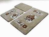 Cumpara ieftin Set 3 Covorase de Baie Linda Tas (Acryl), Chilai Home