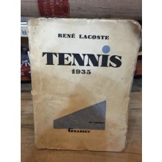 Rene Lacoste - Tennis 1935