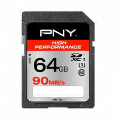 PNY 64GB SDXC 90/40MB/s UHS-I U3 foto