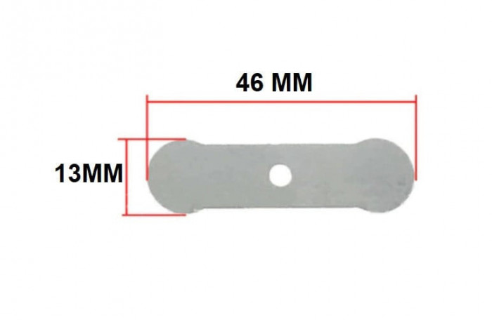 Placa supapa cap compresor 13x46 mm CH019