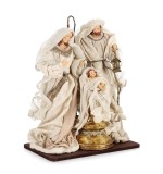 Cumpara ieftin Figurina Nasterea Domnului textil multicolor Majestic 30x20x38h