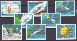DB1 Cosmos Haiti 1971 Supratipar Apollo 13 8 v. MNH, Nestampilat
