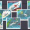 DB1 Cosmos Haiti 1971 Supratipar Apollo 13 8 v. MNH