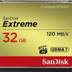 Card de memorie SanDisk Compact Flash Extreme 32GB, 120 MB/s
