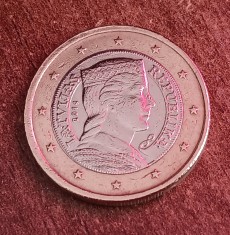 C50 - Moneda foarte veche - 1 euro - Letonia - 2014