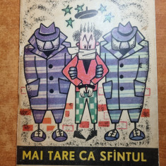 carte pentru copii - mai tare ca sfantul - din anul 1969