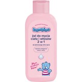 Bambino Baby Body &amp; Hair sampon si gel de baie 2 in 1 pentru nou-nascuti si copii 400 ml
