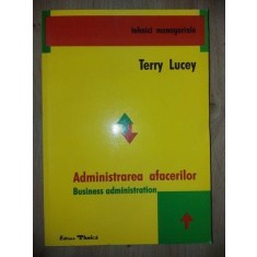 Administrarea afacerilor- Terry Lucey
