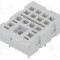 Stativ, PCB, pentru relee R4, 14 pini, RELPOL - SU4-02