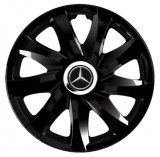 Set 4 Capace Roti pentru Mercedes, model Drift Black, R15, MERCEDES