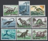 San Marino 1965 Mi 833/41 MNH - Animale preistorice, dinozauri, Nestampilat