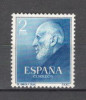 Spania.1952 100 ani nastere S.Ramon y Cajal-medic PREMIUL NOBEL SS.130, Nestampilat