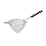Strecuratoare conica, inox, 16 cm - Zokura, cu maner, paste