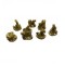Set 8 dragoni din rasina, model FS507