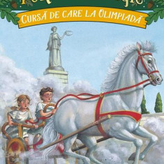 Cursă de care la Olimpiadă (Vol.16) - Paperback brosat - Mary Pope Osborne - Paralela 45