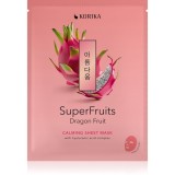 KORIKA SuperFruits Dragon Fruit - Calming Sheet Mask mască textilă calmantă 25 g