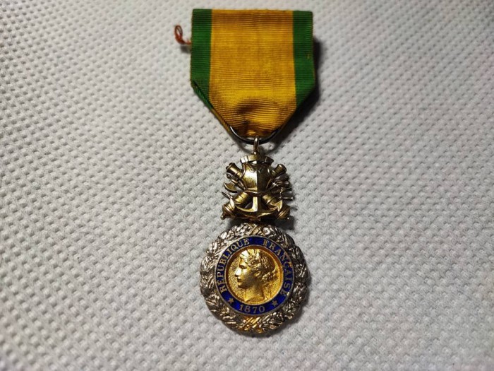 Medalie vintage franceza razboiul franco-prusac 1870