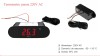 Termometru Digital Panou 220V -40~110&deg;C cu Sonda NTC 2m, Precizie &plusmn;1&deg;C, Frigider, Acvariu, Incubator