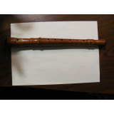 CY - Fluier Flaut mai vechi din lemn / perioada comunista