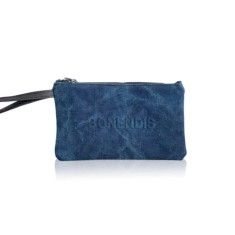 City Pouch Canvas - albastru foto