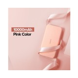 UGREEN 10000mAh Dual Fashion USB Powerbank 1A/2.1A-Culoare Roz