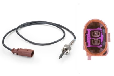 HELLA 6PT 014 494-121 Senzor, temperatura gaze evacuare foto