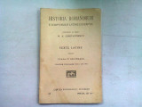 HISTORIA ROMANORUM E SCRIPTORIBUS LATINIS EXCERPTA - N.A. CONSTANTINESCU (texte latine pentru clasa iv secundara)