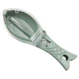 Cumpara ieftin Cutit razator universal pentru curatarea solzilor de peste - Verde
