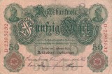 GERMANIA 50 marci 1908 VF!!!